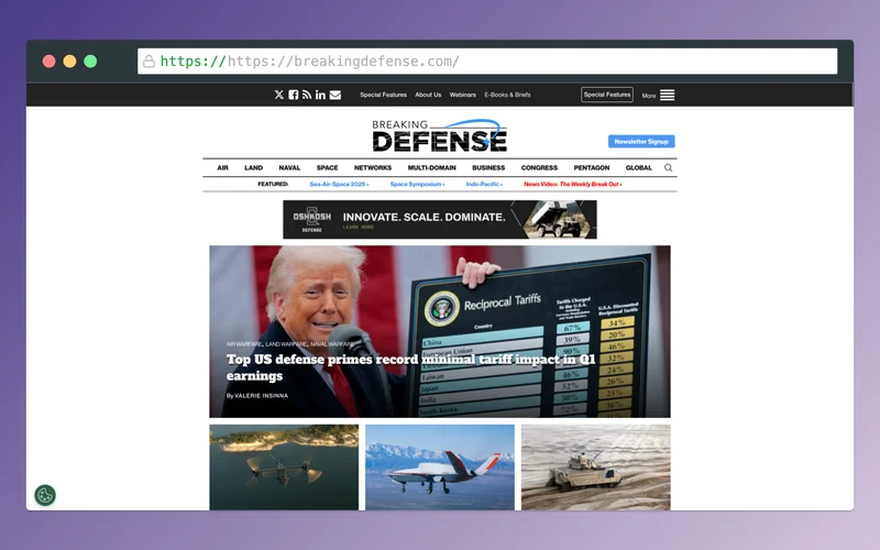 Breaking Defense
