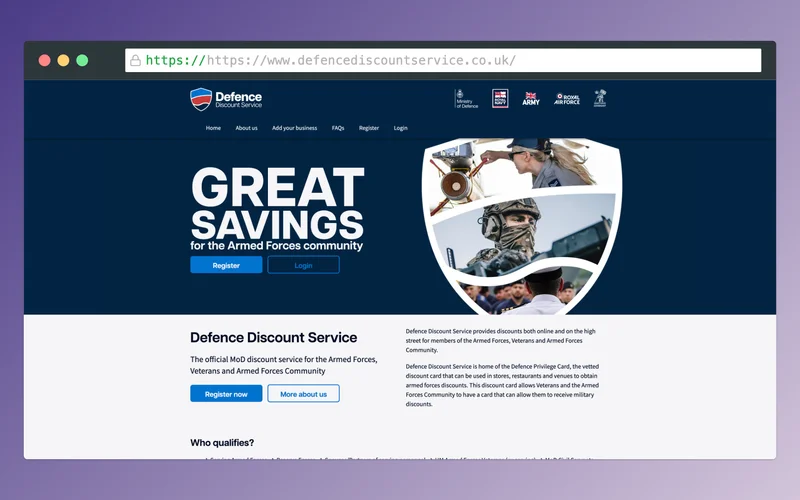 Defence Discount Service